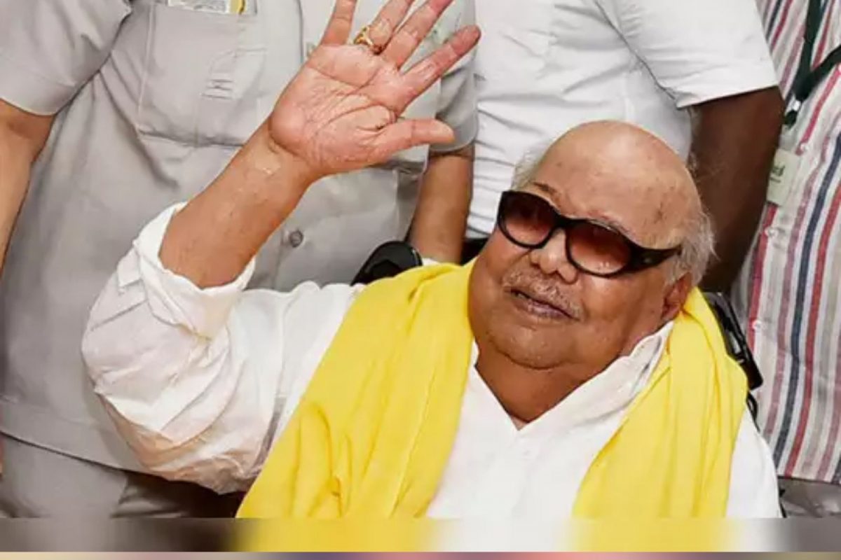 ஓமந்தூரார் அரசு தோட்ட வளாகத்தில் கருணாநிதி சிலை இன்று திறப்பு