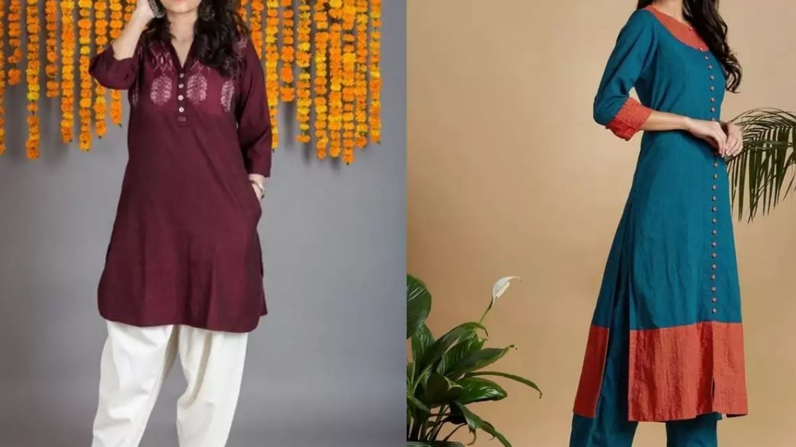 உங்கள் உடலமைப்பிற்கு ஏற்ப குர்தா வகை எது..?  டாப் 5 பட்டியல் இதோ...