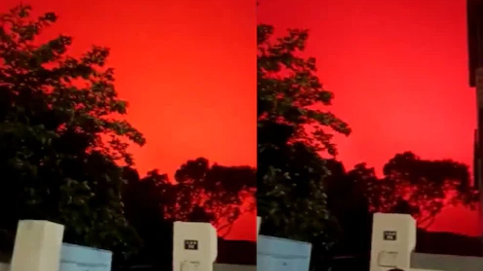 பேரழிவா? ரத்த சிவப்பு நிறத்தில் வானம் தோன்றியதால் சீனாவில் பரபரப்பு.. காரணம் என்ன?