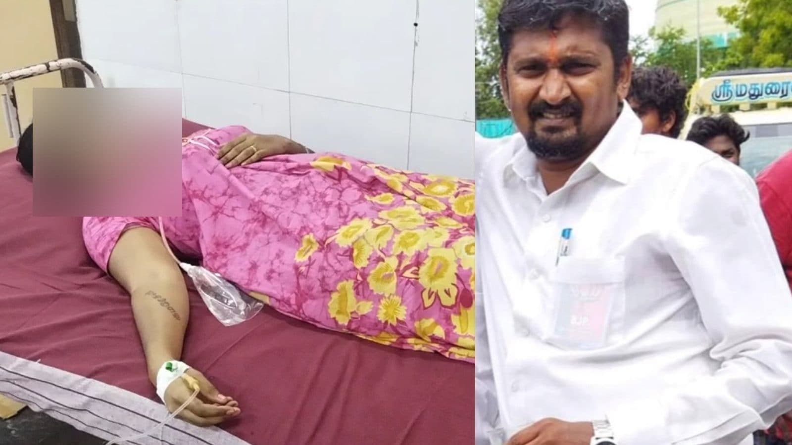 திருமணத்துக்கு கட்டாயப்படுத்தியதால் பெண் தற்கொலை முயற்சி: பாஜக பிரமுகர் மீது குற்றச்சாட்டு