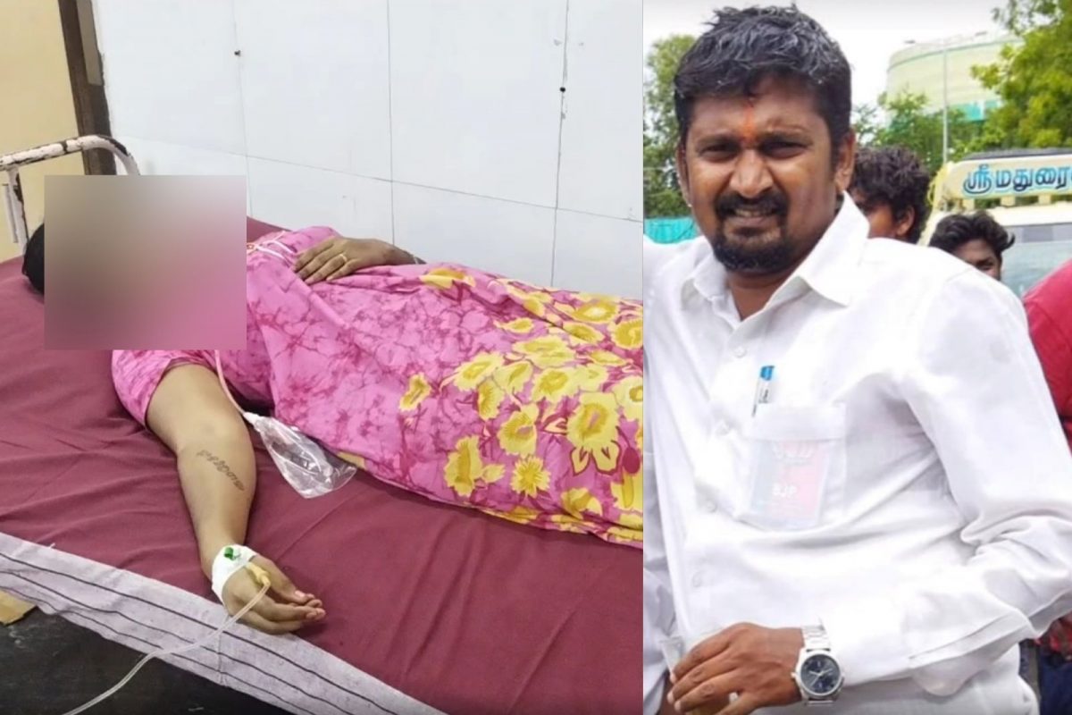 dindugul woman try to commit suicide complaint against bjp worker / திருமணத்துக்கு கட்டாயப்படுத்தியதால் பெண் தற்கொலை முயற்சி: பாஜக பிரமுகர் மீது குற்றச்சாட்டு – News18 Tamil