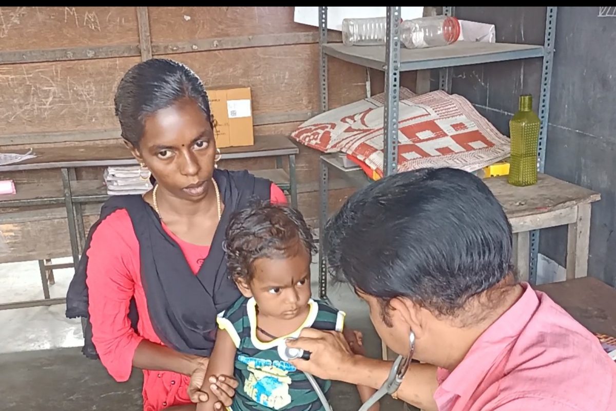 கூடலூர் பகுதியில் 6 வயதுக்குட்பட்ட குழந்தைகளுக்கான ஊட்டச்சத்து முகாம்.