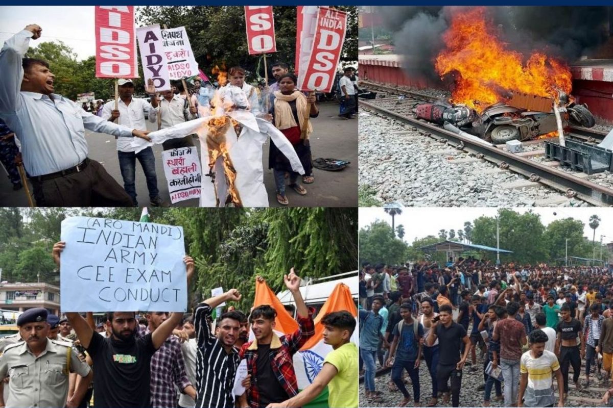 Why protest happens againt Agnipath | அக்னிபாத்துக்கு எதிராக ஏன்  போராட்டங்கள் நடக்கின்றன – News18 Tamil