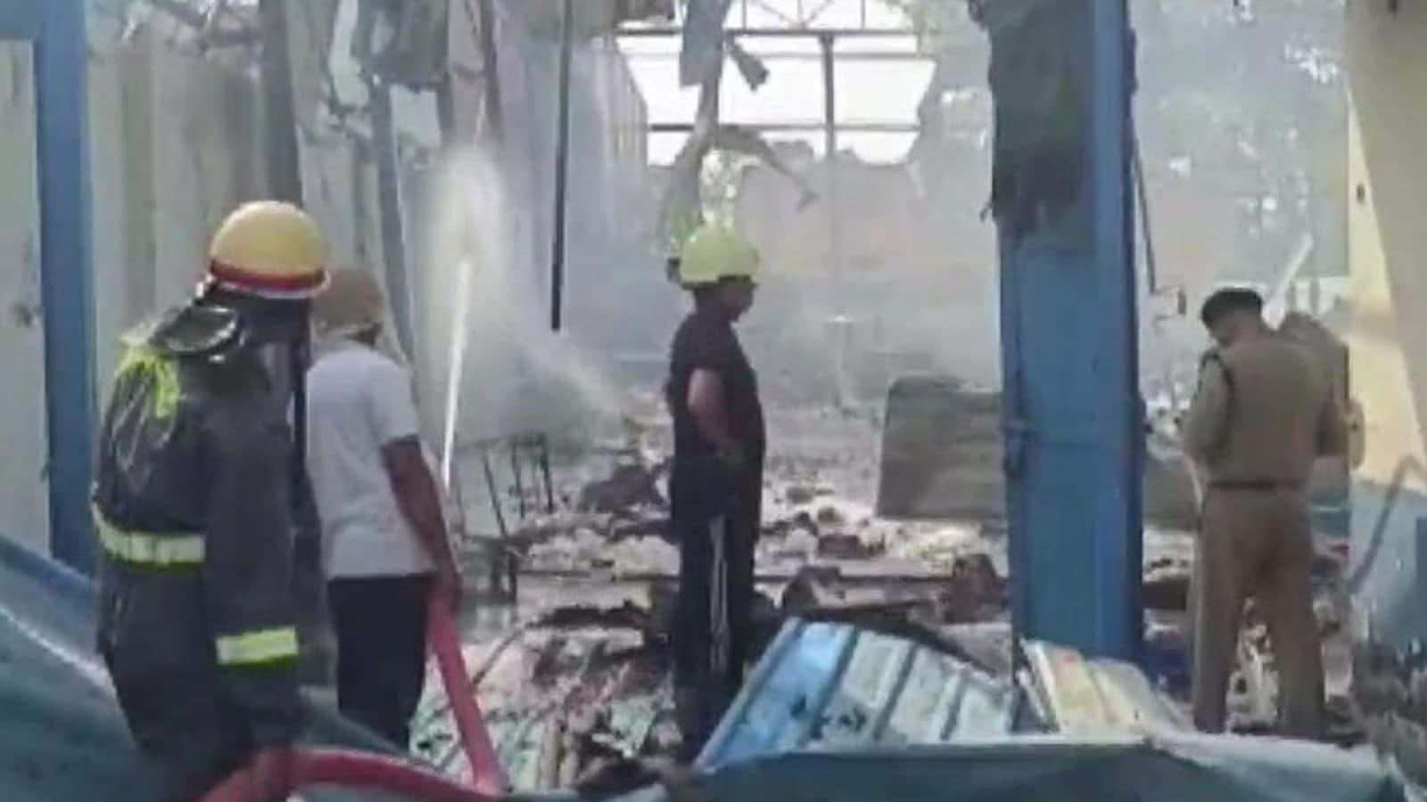 உத்தரப் பிரதேச ரசாயன ஆலையில் பாய்லர் வெடித்து விபத்து - 12 பேர் பலி