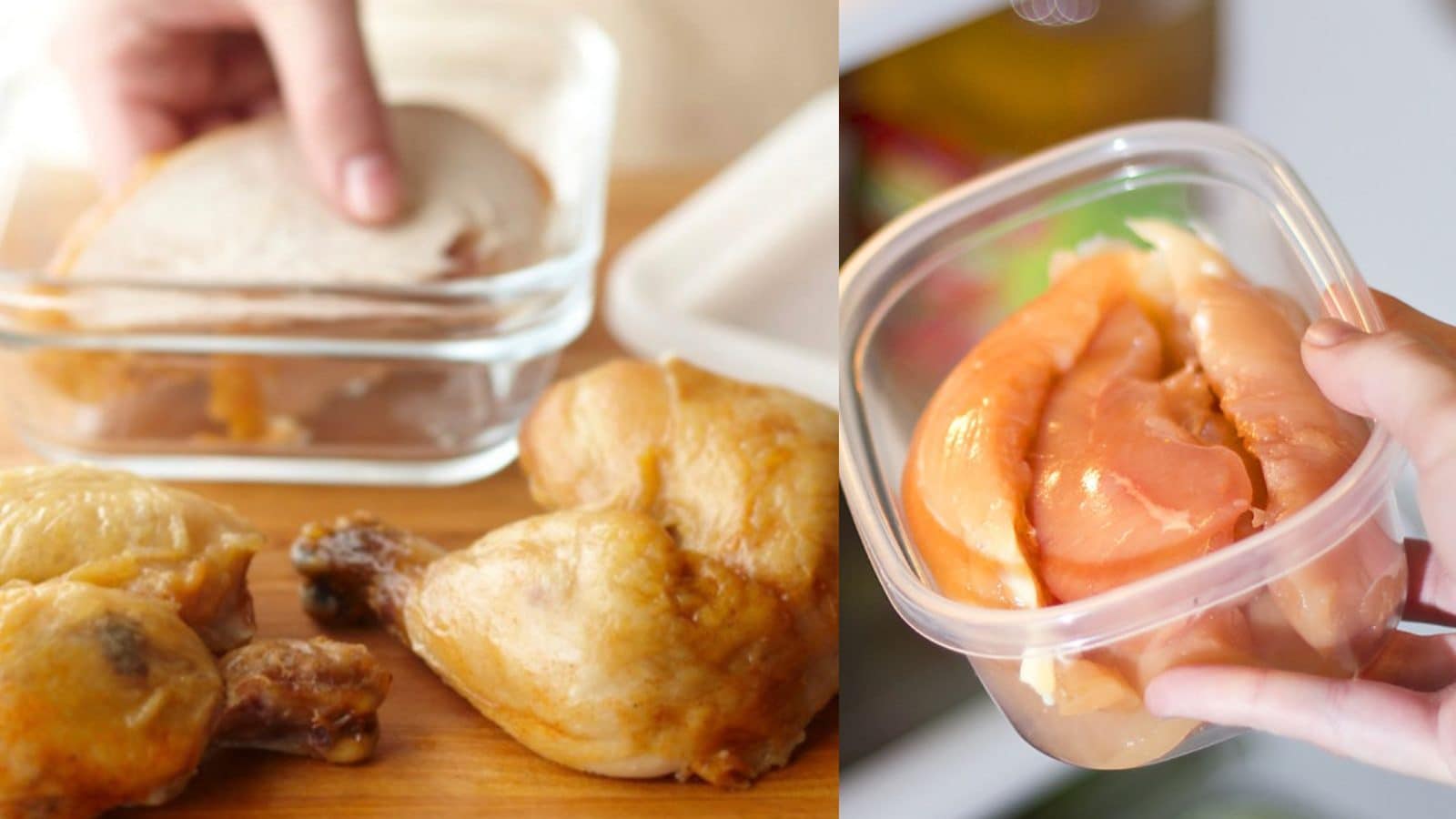 சமைத்த சிக்கனை ஃபிரிட்ஜில் வைத்து சாப்பிடுவது பாதுகாப்பானதா..? தெரிந்துகொள்ளுங்கள்..!