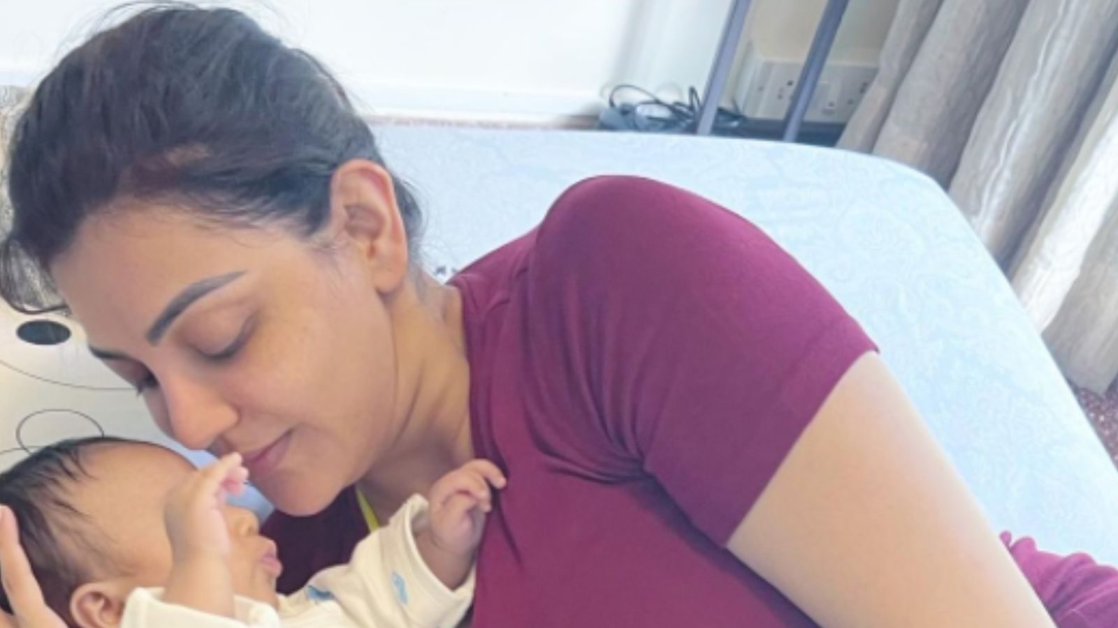 என் வாழ்வின் காதல் நீ... மகனின் புகைப்படத்தை பகிர்ந்த நடிகை காஜல் அகர்வால்!