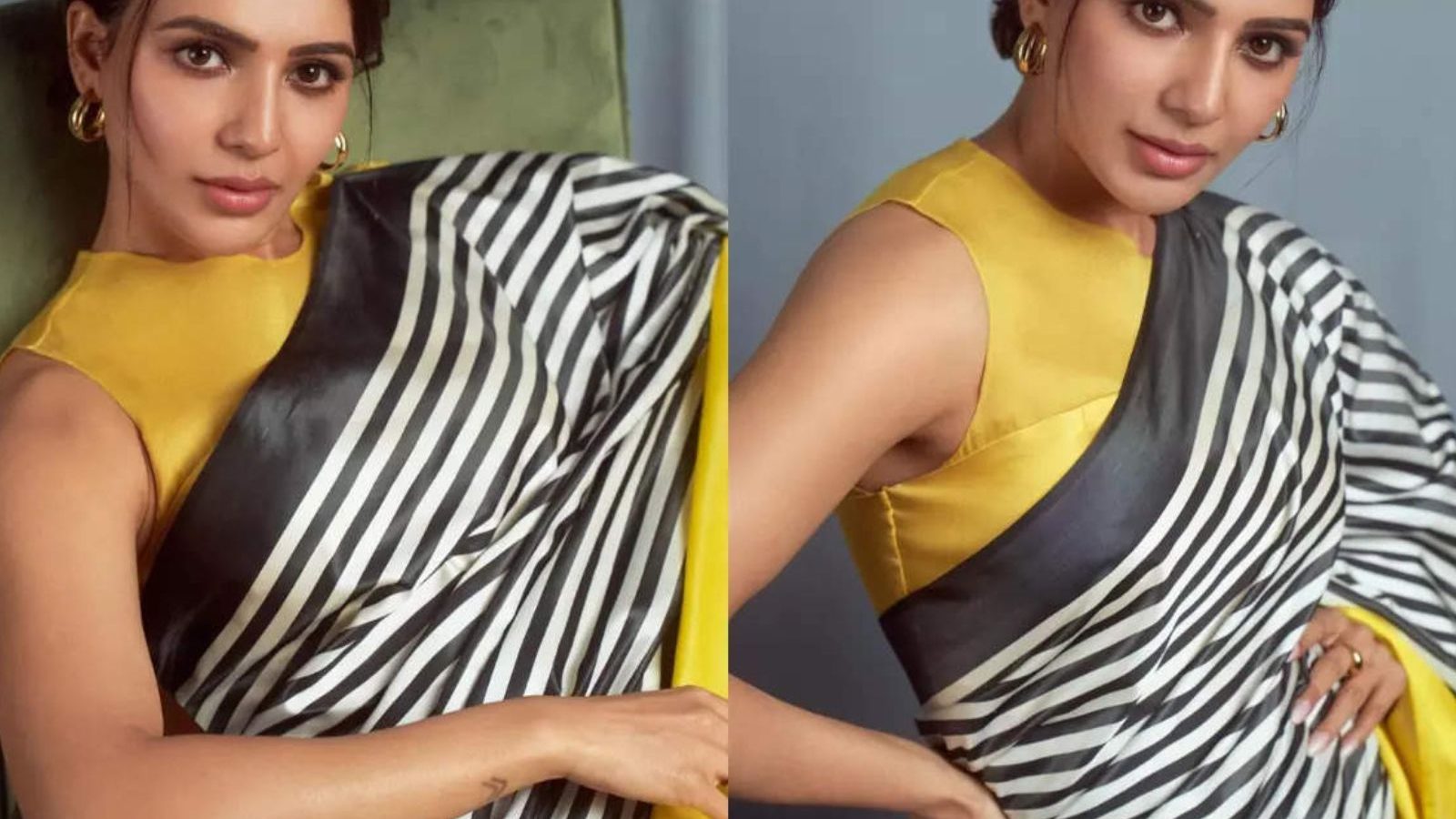 சமந்தா கட்டியிருக்கும் இந்த சேலையின் விலை எவ்வளவு தெரியுமா..?