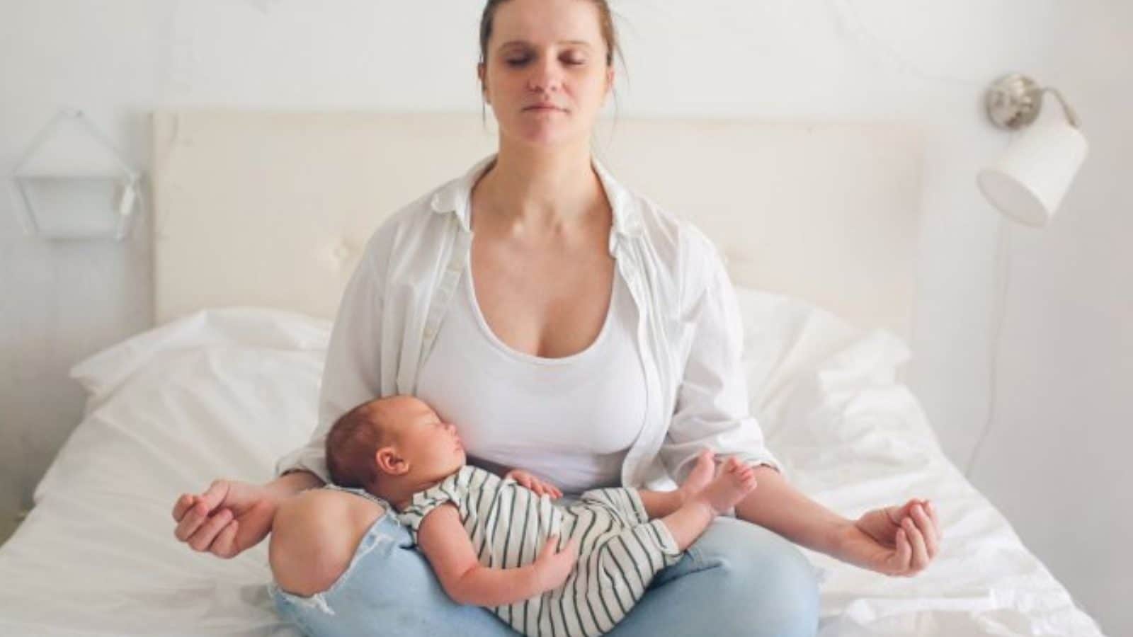 தாய்பால் கொடுக்கும் பெண்கள் தியானம் செய்வது இவ்வளவு  நன்மைகளை கொடுக்குமா..? 