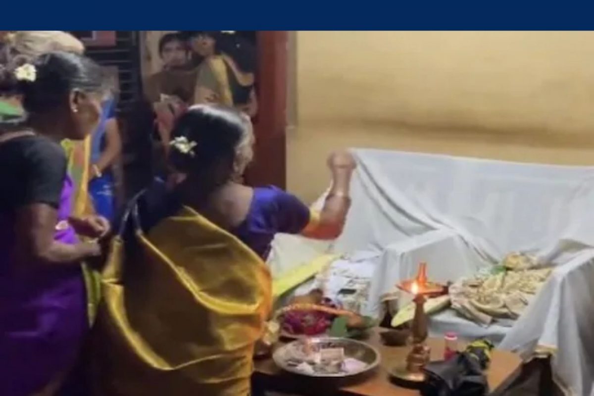 உயிரிழந்தவர்களுக்கு திருமண சடங்கு