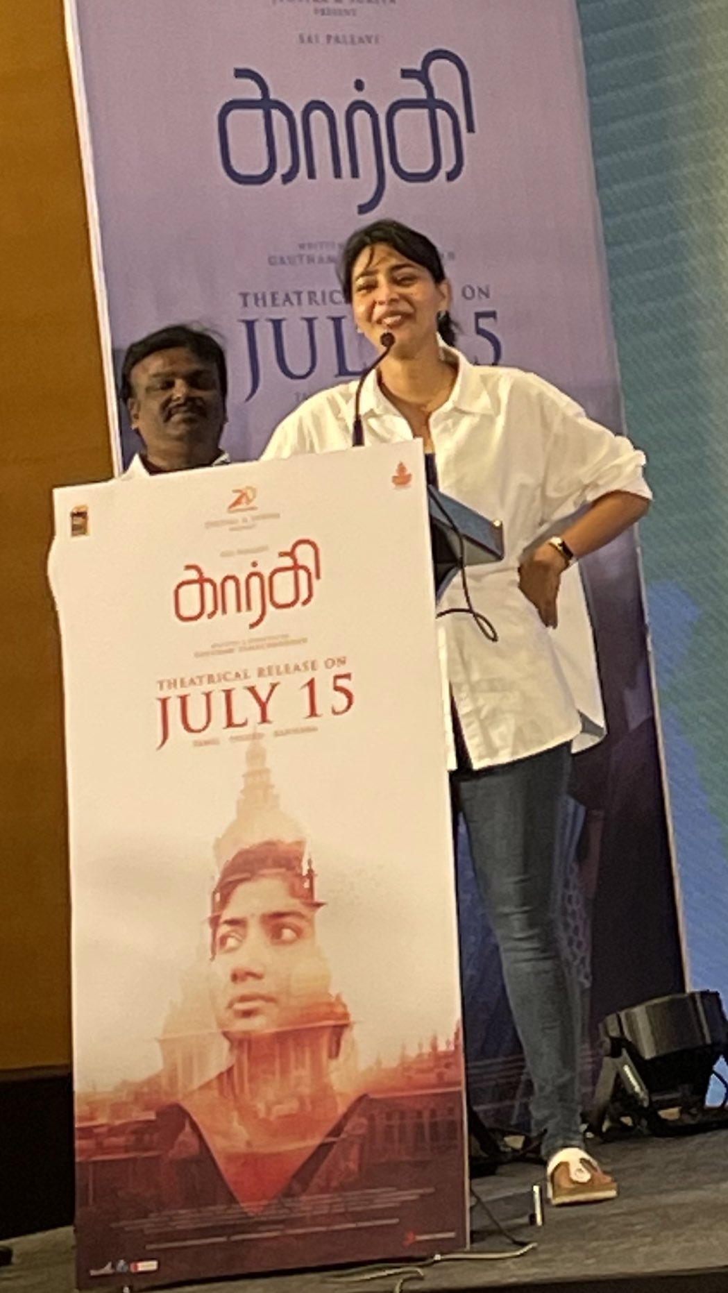  இந்தப் படம் ஜூலை 15-ம் தேதி தமிழ் மற்றும் தெலுங்கில் வெளியாவது குறிப்பிடத்தக்கது.