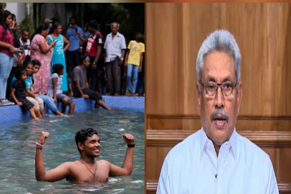 சார்.. வீட்ல ’சின்ன பின் சார்ஜர்’ இல்லையா? இலங்கை அதிபரிடம் கேட்ட நபர்