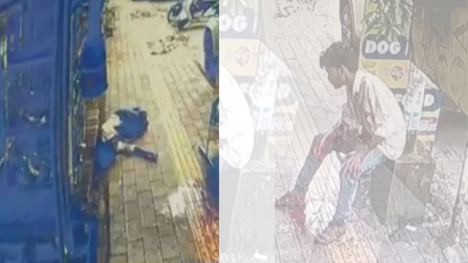 பரபரப்பான சாலையில் இளைஞர் கழுத்தறுத்து தற்கொலை - பதறவைக்கும் சிசிடிவி காட்சிகள்