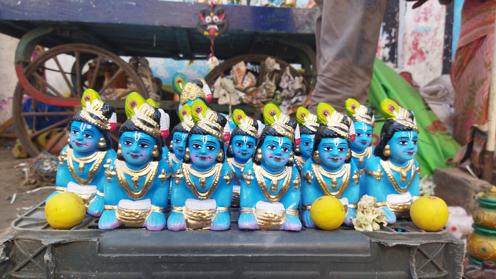 Spectacular Blue Krishna Idols - Selling Amazom