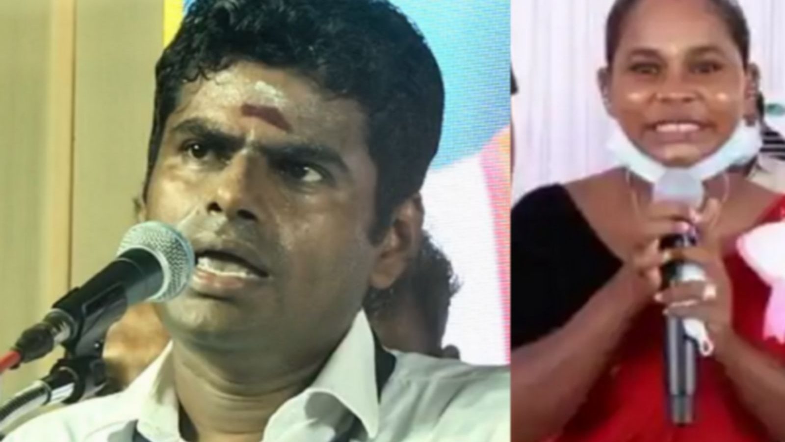 சகோதரி அஸ்வினி குரல்.. திமுக ஆட்சிக்கு கொடுத்த சம்மட்டி அடி - அண்ணாமலை பேச்சு