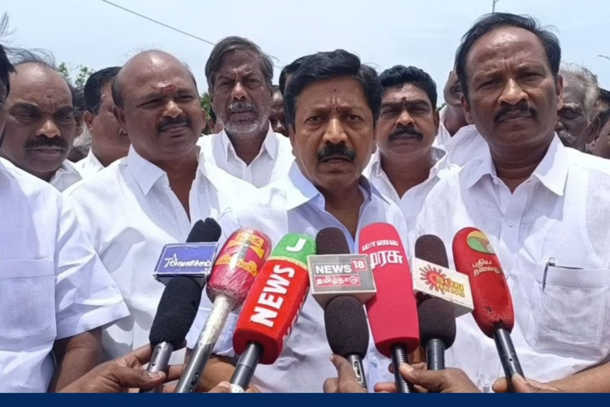 ராஜ்யசபா உறுப்பினர் சி.வி.சண்முகம்