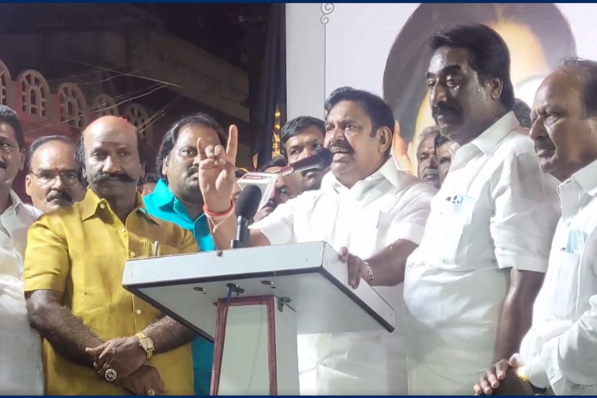 திமுக கட்சி இல்லை.. கார்ப்பரேட் கம்பெனி - எடப்பாடி பழனிசாமி விளாசல்