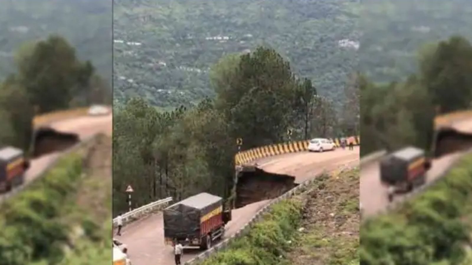 இமாச்சலில் கொட்டித்தீர்க்கும் கனமழை.. நிலச்சரிவில் இடிந்து விழுந்த பாலம்- வைரலாகும் காட்சிகள்