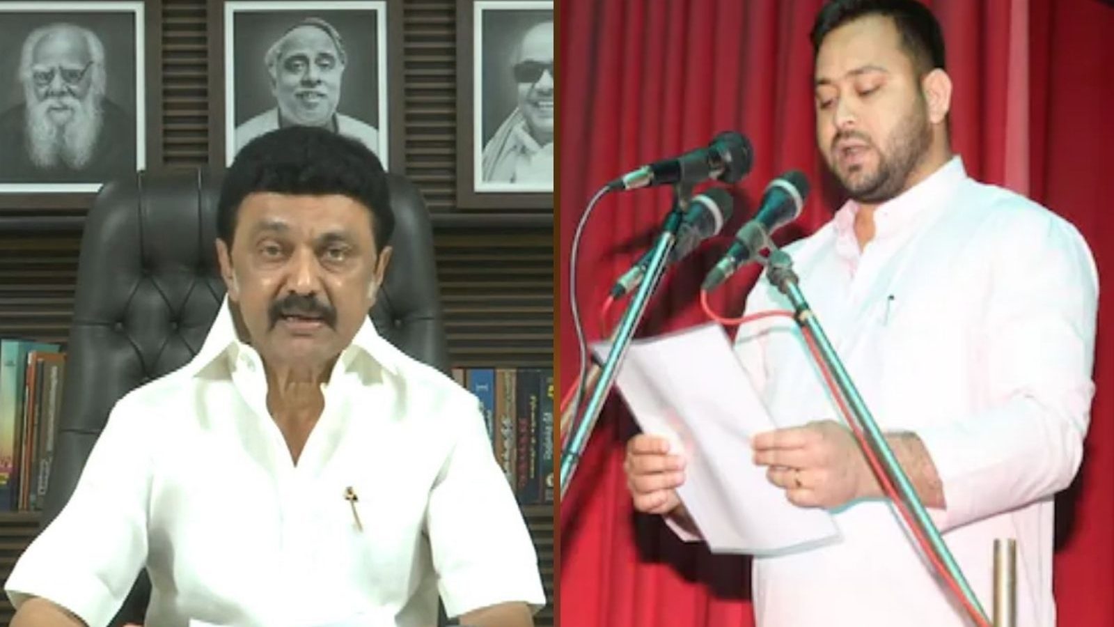 நன்றி அண்ணா.. பீகாரில் ஆட்சி மாற்றம் - ஸ்டாலினுக்கு நன்றி சொன்ன தேஜஸ்வி யாதவ்