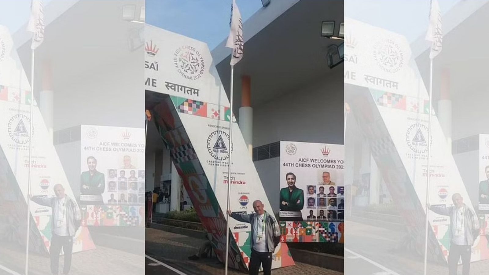 சென்னை செஸ் ஒலிம்பியாட்டில் தாலிபான்கள் கொடியால் சர்ச்சை