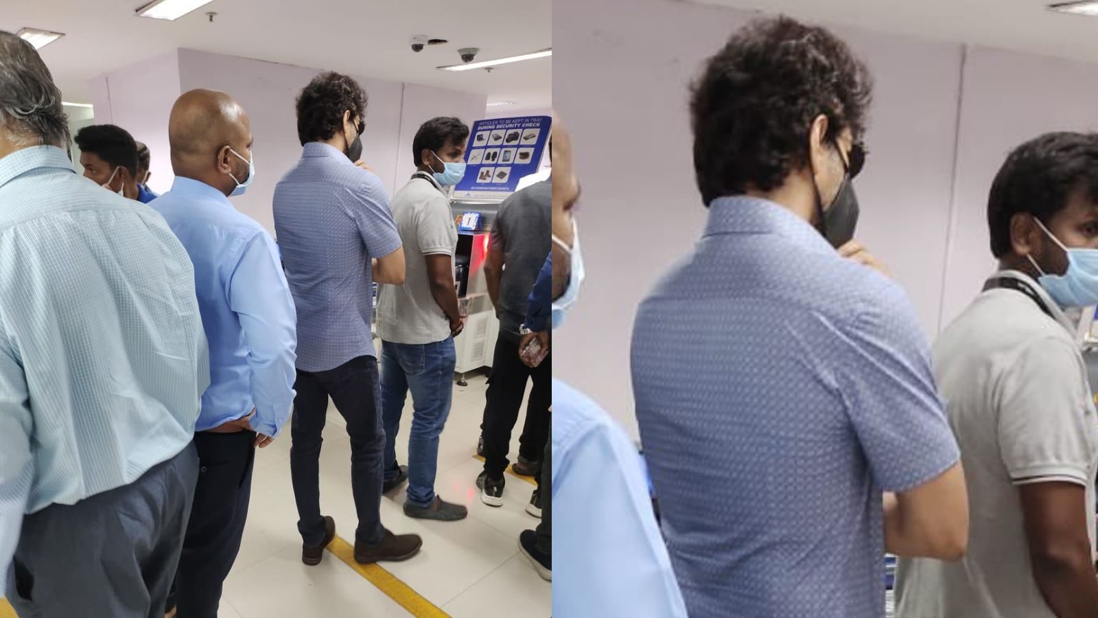 Vijay: ஏர்போர்ட் கியூ-வில் விஜய்... வைரலாகும் படம்!