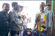 வடிவேலு பட பாணியில் டெஸ்ட் டிரைவ் என கூறி பைக் திருட்டு...