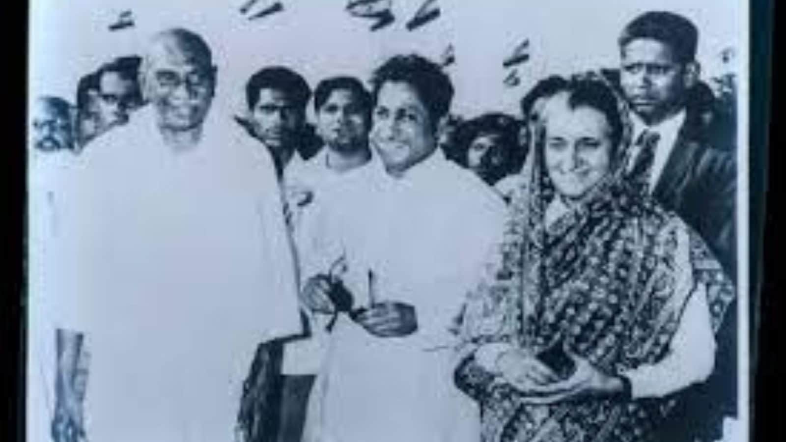 இந்திரா காந்திக்காக பாதயாத்திரைச் சென்ற சிவாஜி கணேசன்