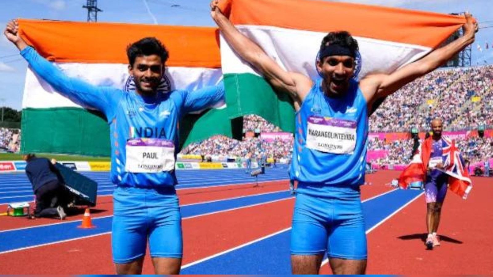 காமன்வெல்த்: மும்முறை தாண்டுதலில் இந்தியாவிற்கு ஒரே போட்டியில் தங்கம் மற்றும் வெள்ளிப் பதக்கம்!