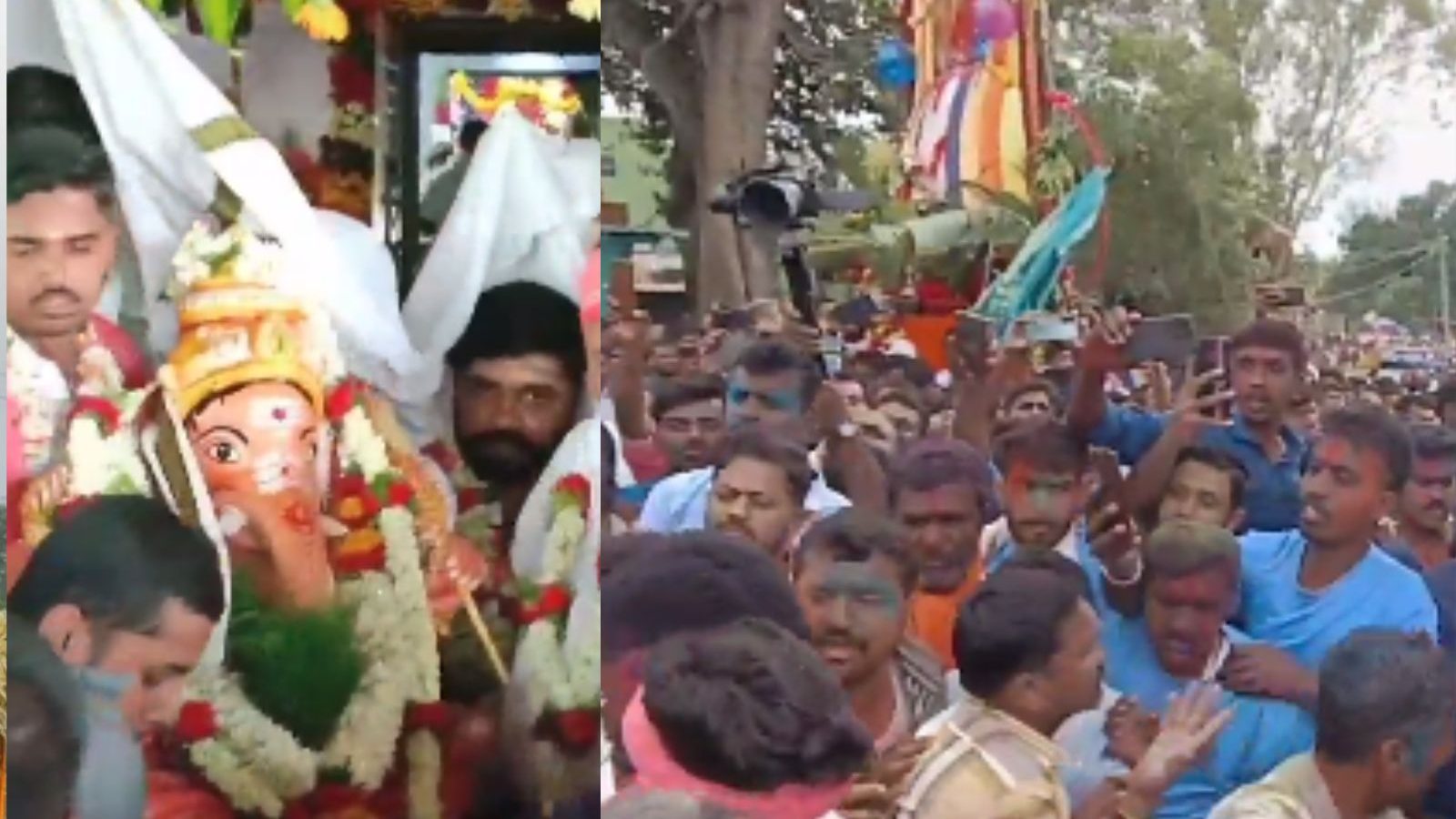 ஓசூரில் கோலாகலமாக நடந்த பழமைவாய்ந்த கெளரம்மா கோவில் திருவிழா...