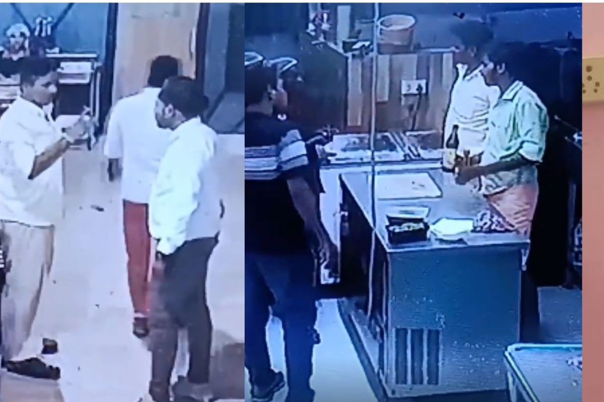 சாப்பிட்டு பணம் தராமல் தகராறு: இந்து முன்னணி நிர்வாகிகள் கைது