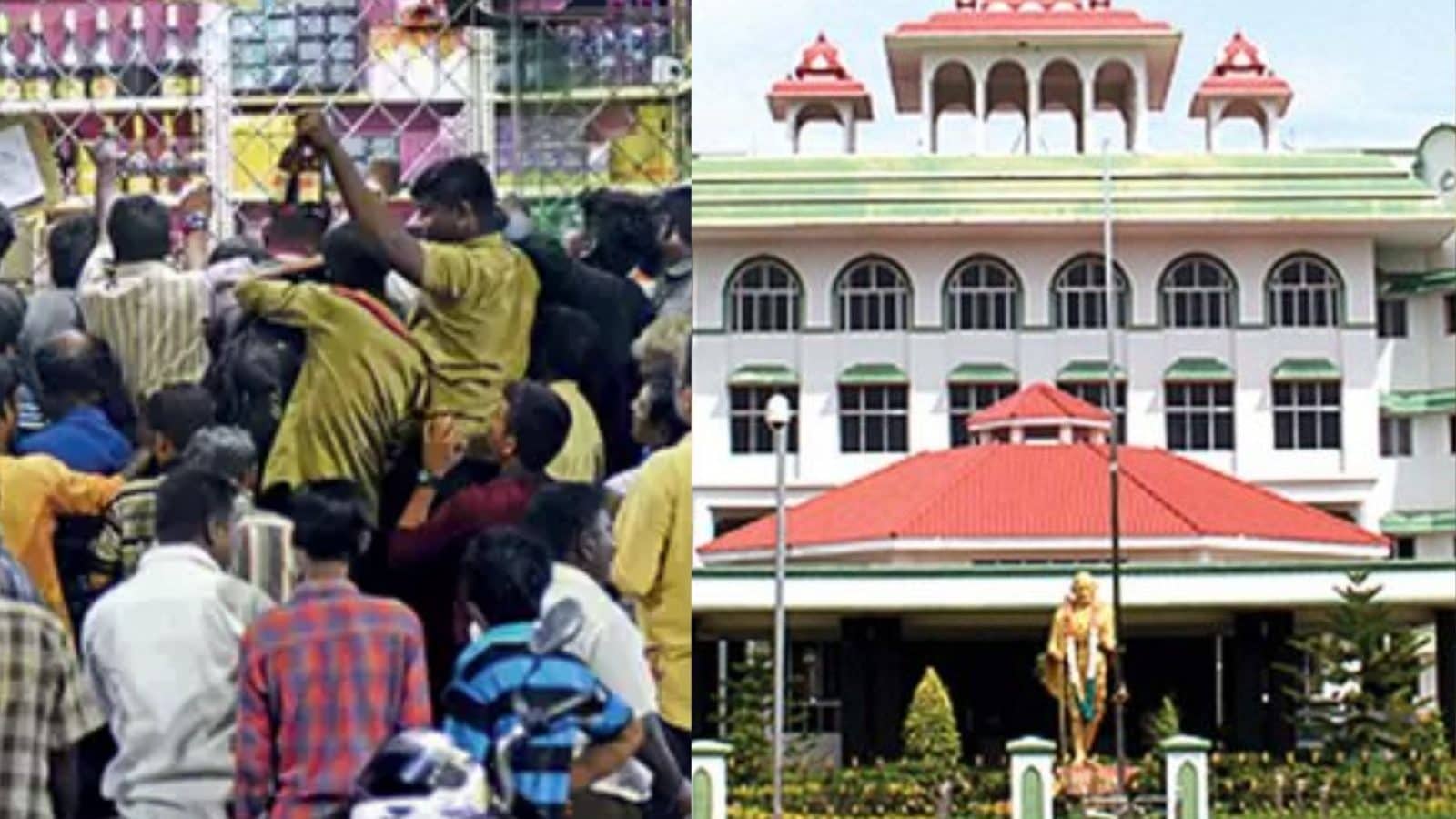 will have shut all tasmac outlet students have access to alcohol warns high court madurai bench |பள்ளி சீருடையில் மதுவாங்கும் மாணவர்கள்.. இப்படியே சென்றால் எல்லா டாஸ்மாக் கடையும் மூட நேரிடும்