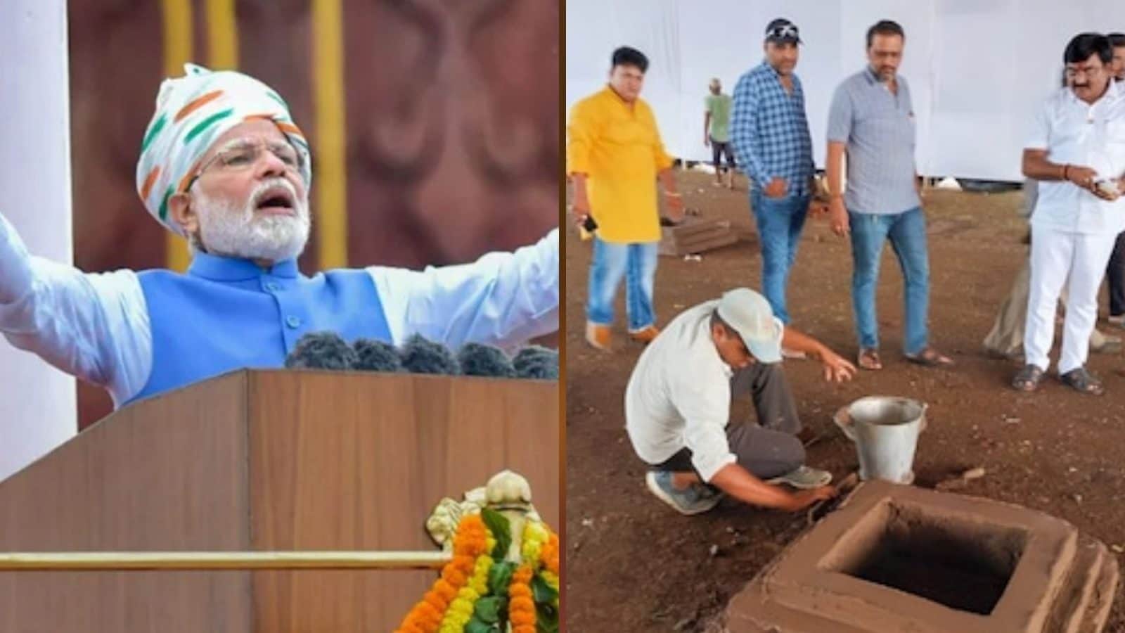 பிறந்தநாளில் பிரதமர் மோடிக்கு 51 அடி உயர இரும்பு சிலை..  குஜராத் பாஜக பிரமுகர் ஏற்பாடு