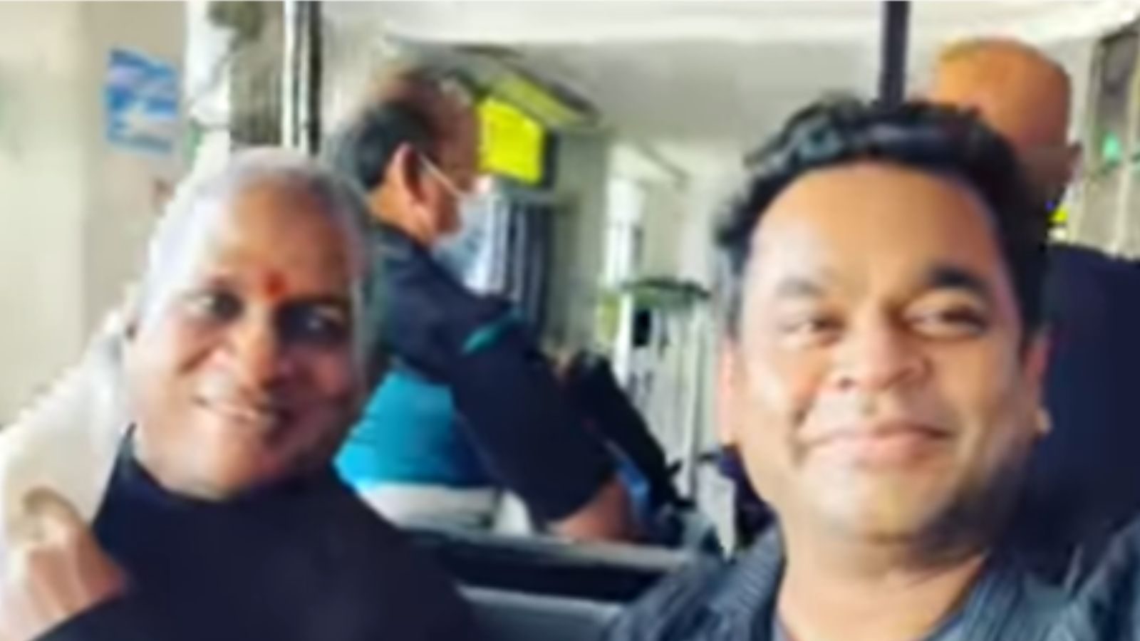 வெவ்வேறு கண்டத்திலிருந்து வருகிறோம், நாங்கள் சேருமிடம் எப்போதும் தமிழ்நாடு தான்! - இளையராஜாவுடனான வீடியோவை பகிர்ந்த ஏ.ஆர்.ரஹ்மான்!