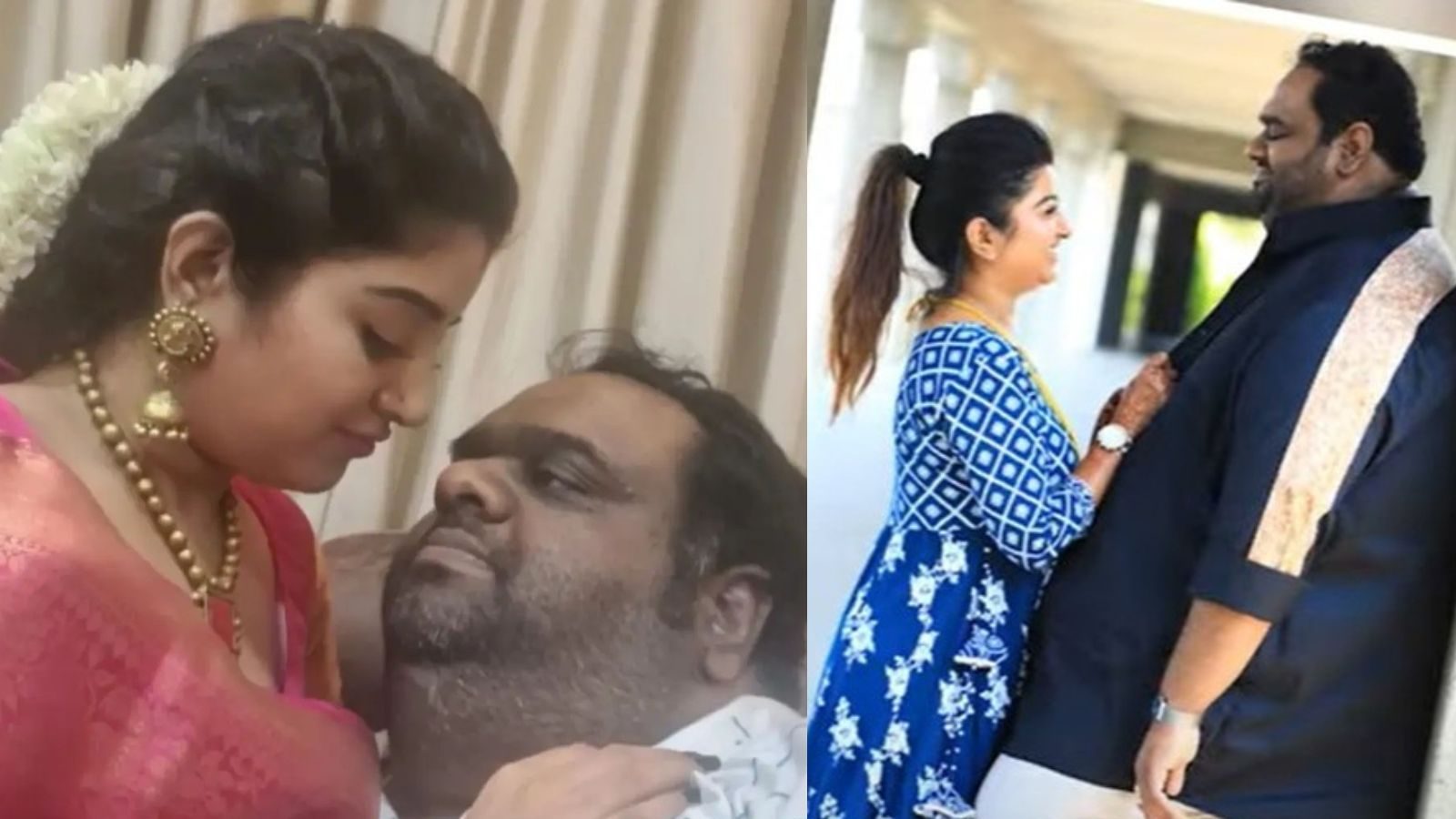 Mahalakshmi Ravindar: மகாலட்சுமி ரவீந்தர் சந்திரசேகரன் ஜோடியின் ரொமாண்டிக் படங்கள்!