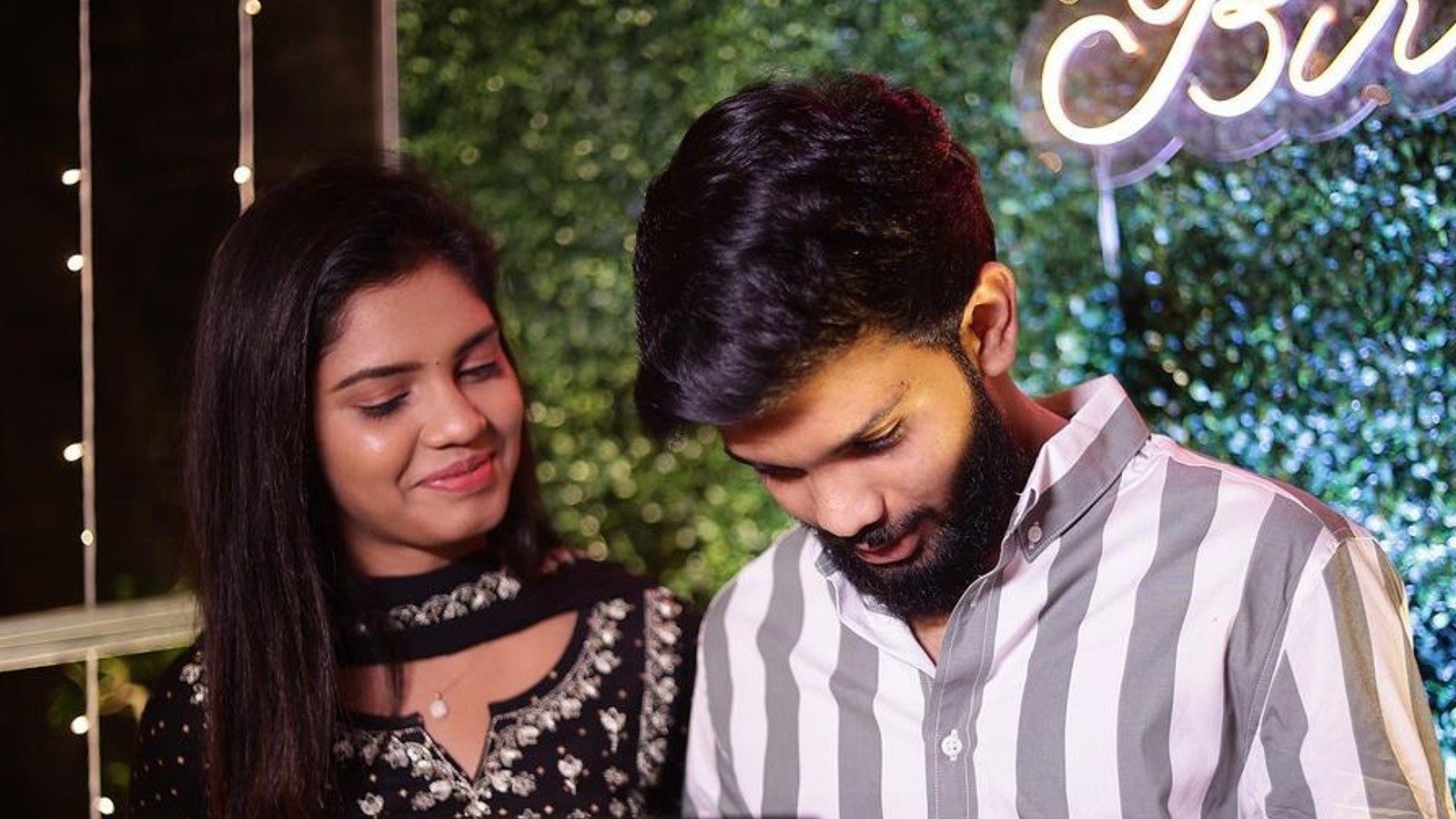 லவ் யூ குட்டு.. காதலரை அறிமுகம் செய்த விஜய் டிவி சீரியல் நடிகை!