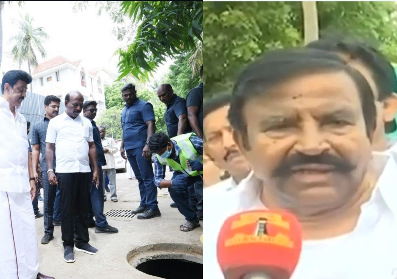 ’மெட்ரோ வயர்.. கரண்ட் வயர்.. மரமெல்லாம் இருக்கு’ - மழை நீர் வடிகால் லேட் குறித்து பரபரவென பேசிய கேஎன் நேரு!