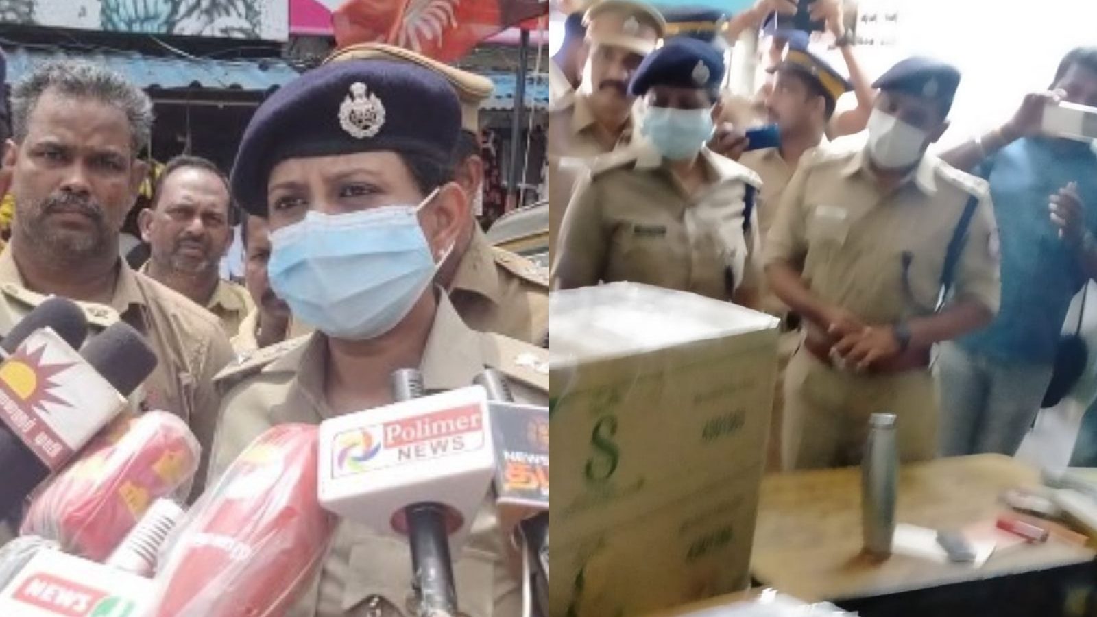 போதைப் பொருள் கடத்தலை தடுக்க கேரளா- தமிழ்நாடு போலீஸ் கூட்டு சோதனை