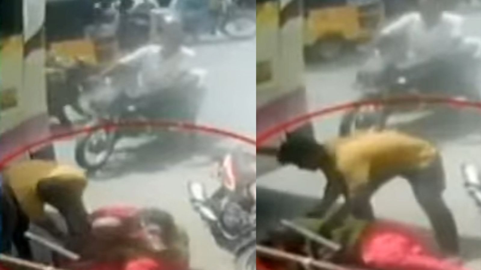 ஓடும் பேருந்தில் இருந்து கை குழந்தையுடன் தவறி விழுந்த பெண்.. ஓட்டுநர் மீது வழக்குப்பதிவு..!