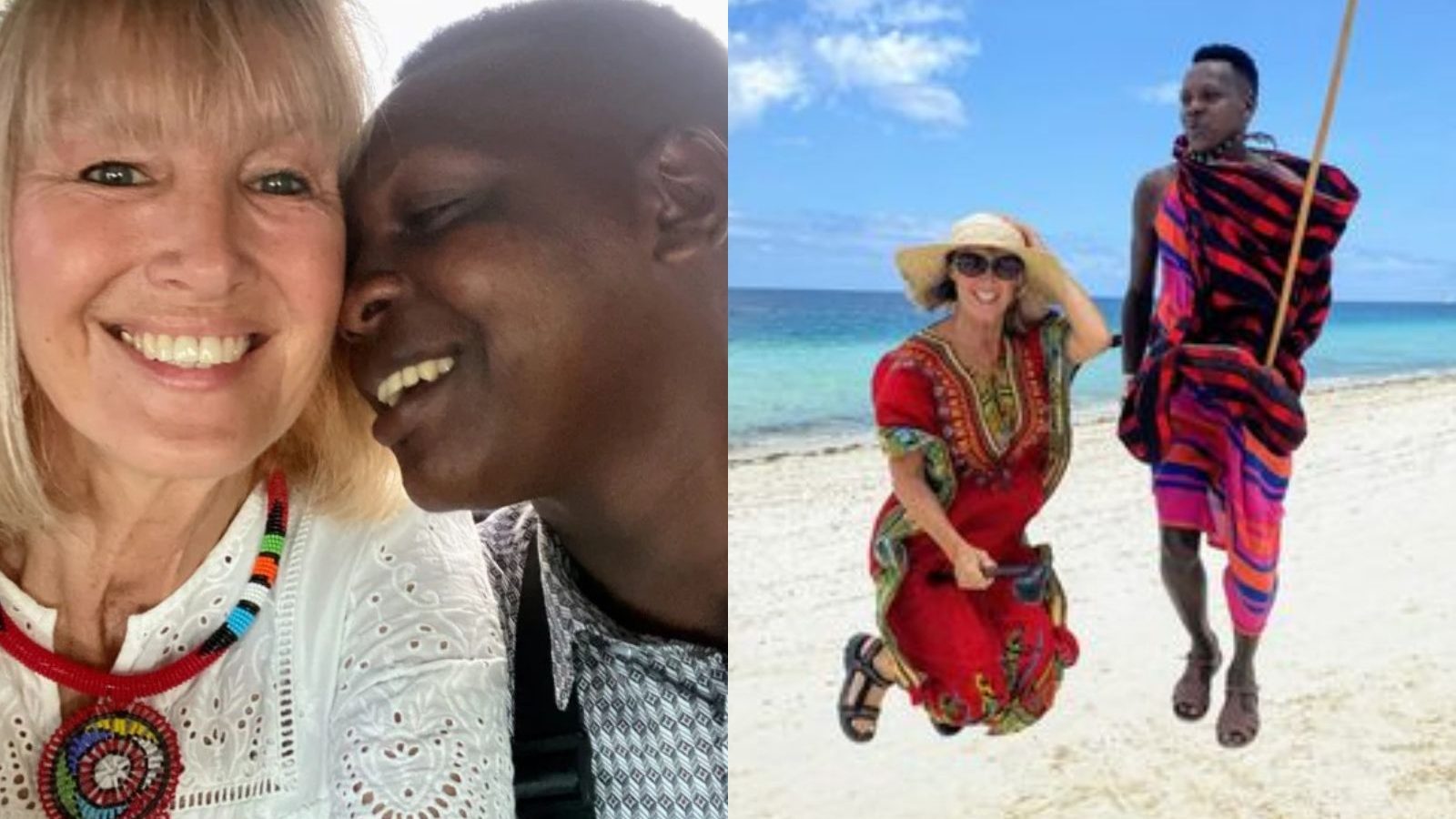 எனக்கு 60 அவருக்கு 30.. பழங்குடியின இளைஞருடன் அமெரிக்க பெண்ணுக்கு மலர்ந்த காதல்..!