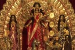 11 அடி உயரம், 1000 கிலோ எடையில் துர்கா தேவி சிலை!