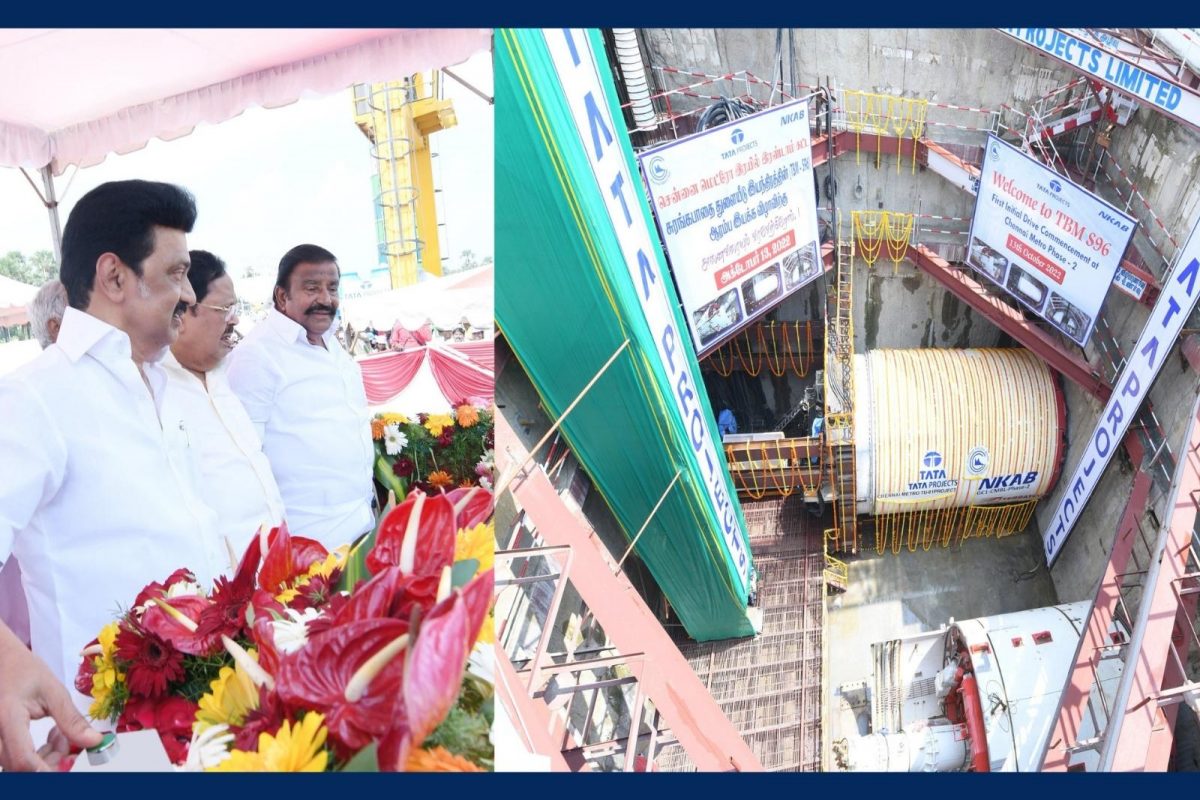 2ம் கட்ட மெட்ரோ சுரங்க கட்டுமான பணிகள் தொடக்கம்