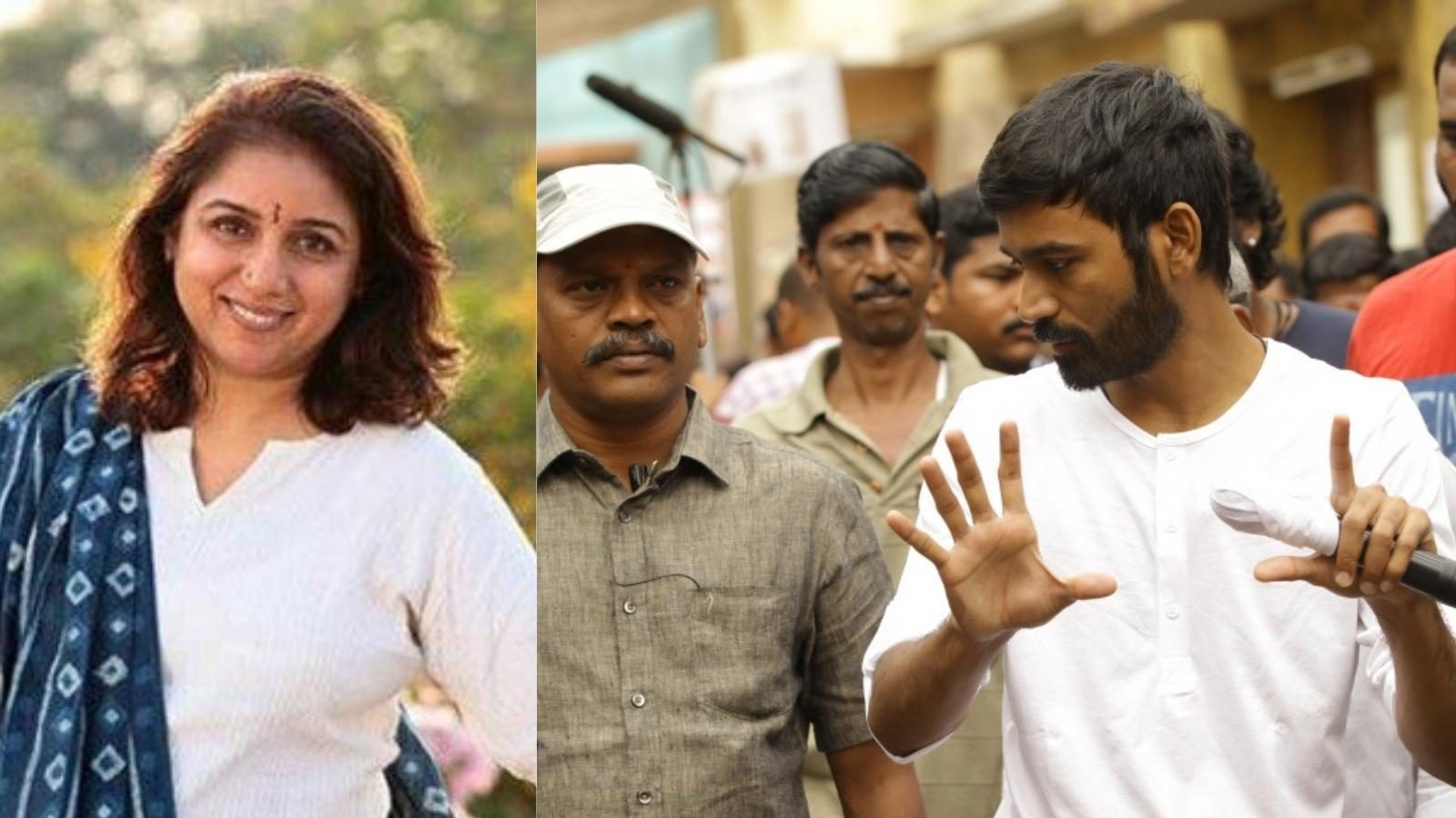 ‘படப்பிடிப்பு தளத்தில் ஒரு வினாடி கூட உட்கார மாட்டார்’ – இயக்குனர் தனுஷை பாராட்டும் ரேவதி