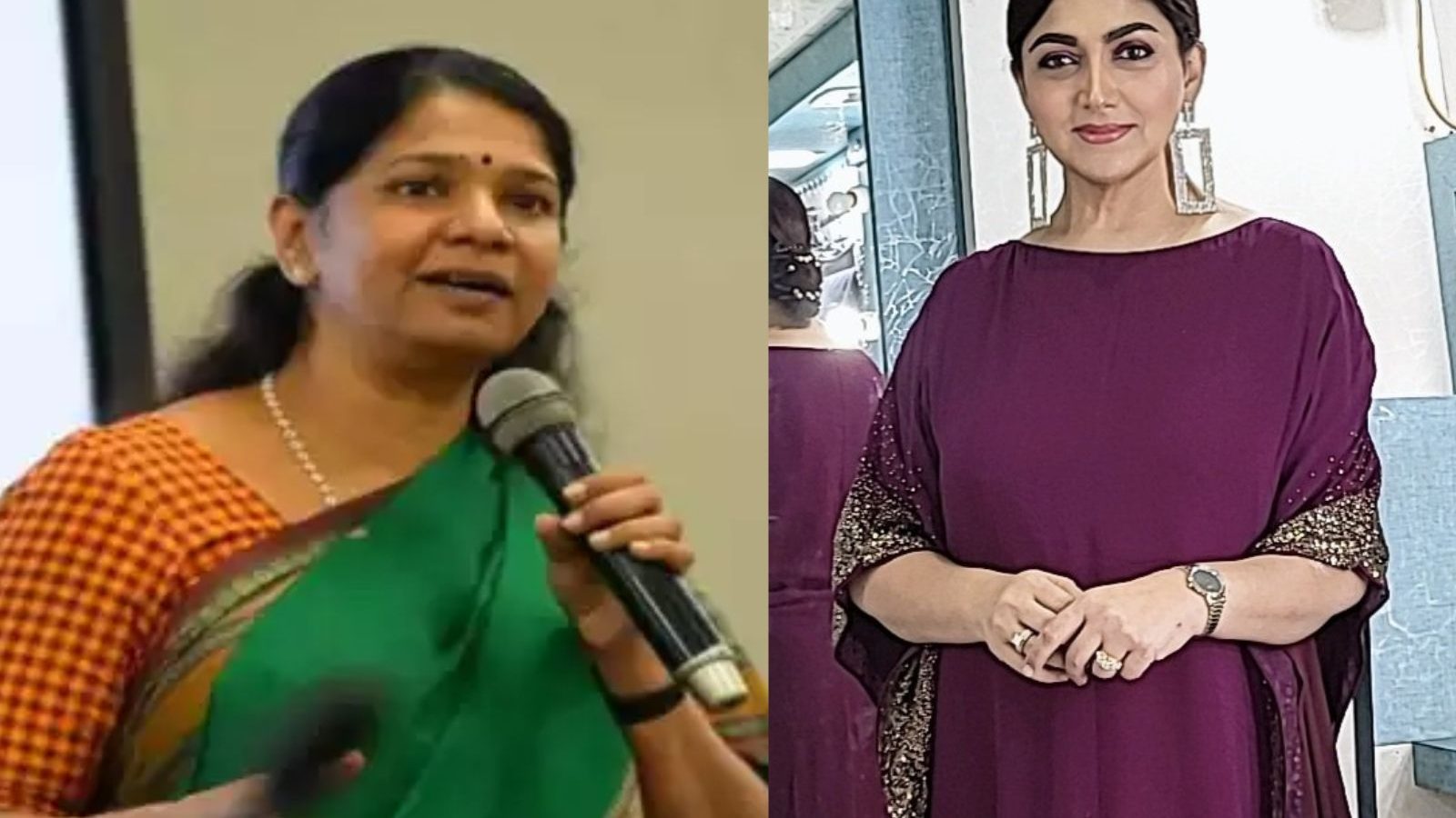 பெண்கள் குறித்து இழிவாக பேசிய திமுகவினர்… குஷ்பூ முறையீடு… மன்னிப்புக் கேட்ட கனிமொழி