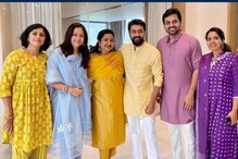சூர்யா குடும்பத்துடன் தீபாவளி கொண்டாடிய நடிகை ராதிகா!