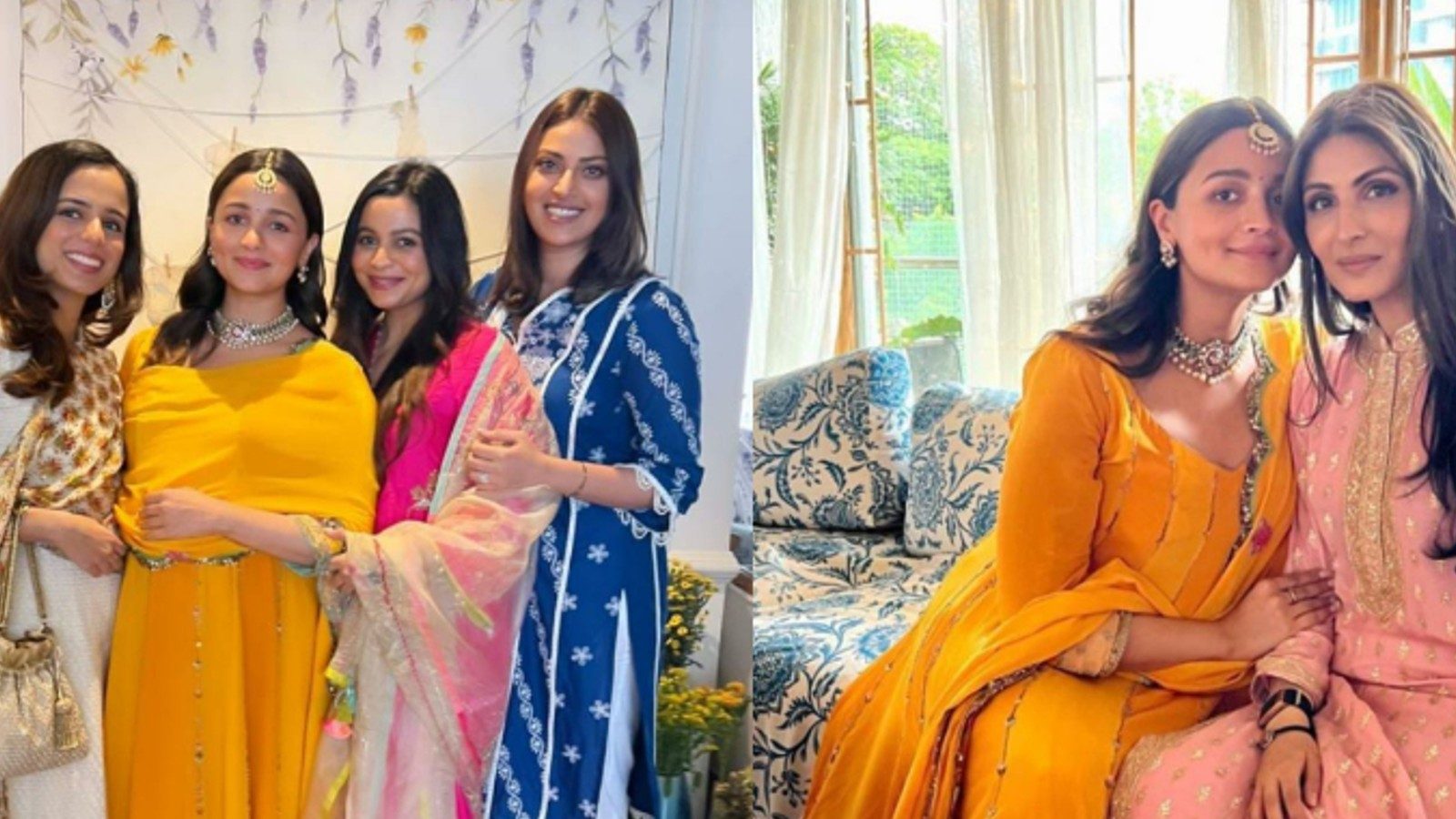 சிம்பிளாக வளைக்காப்பு நிகழ்வை முடித்த ரன்பீர் - ஆலியா பட் ஜோடி!