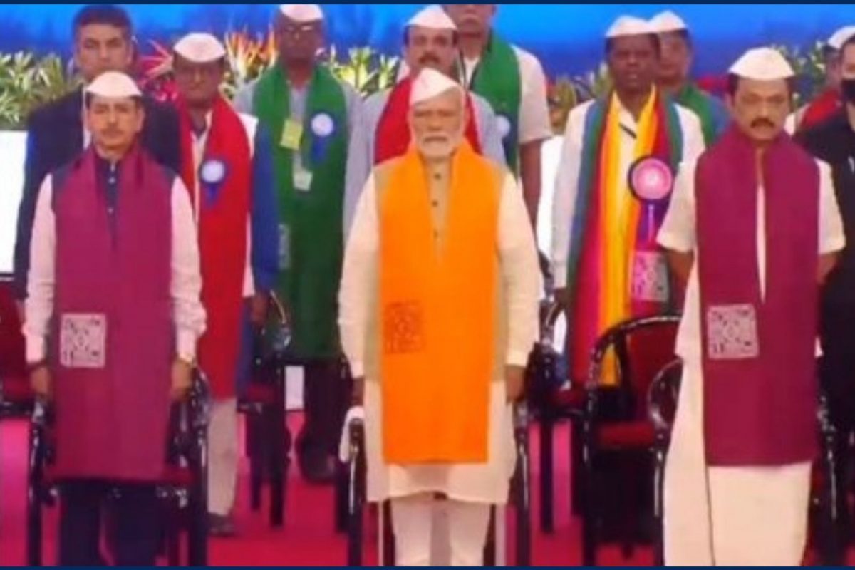 ஒரே மேடையில் பிரதமர் மோடி, முதலமைச்சர் ஸ்டாலின், ஆளுநர் ஆர்.என்.ரவி