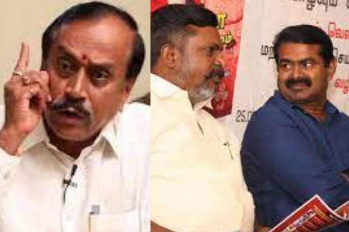 சீமான் மற்றும் திருமாவளவன் தேச விரோதிகள் - ஹெச். ராஜா
