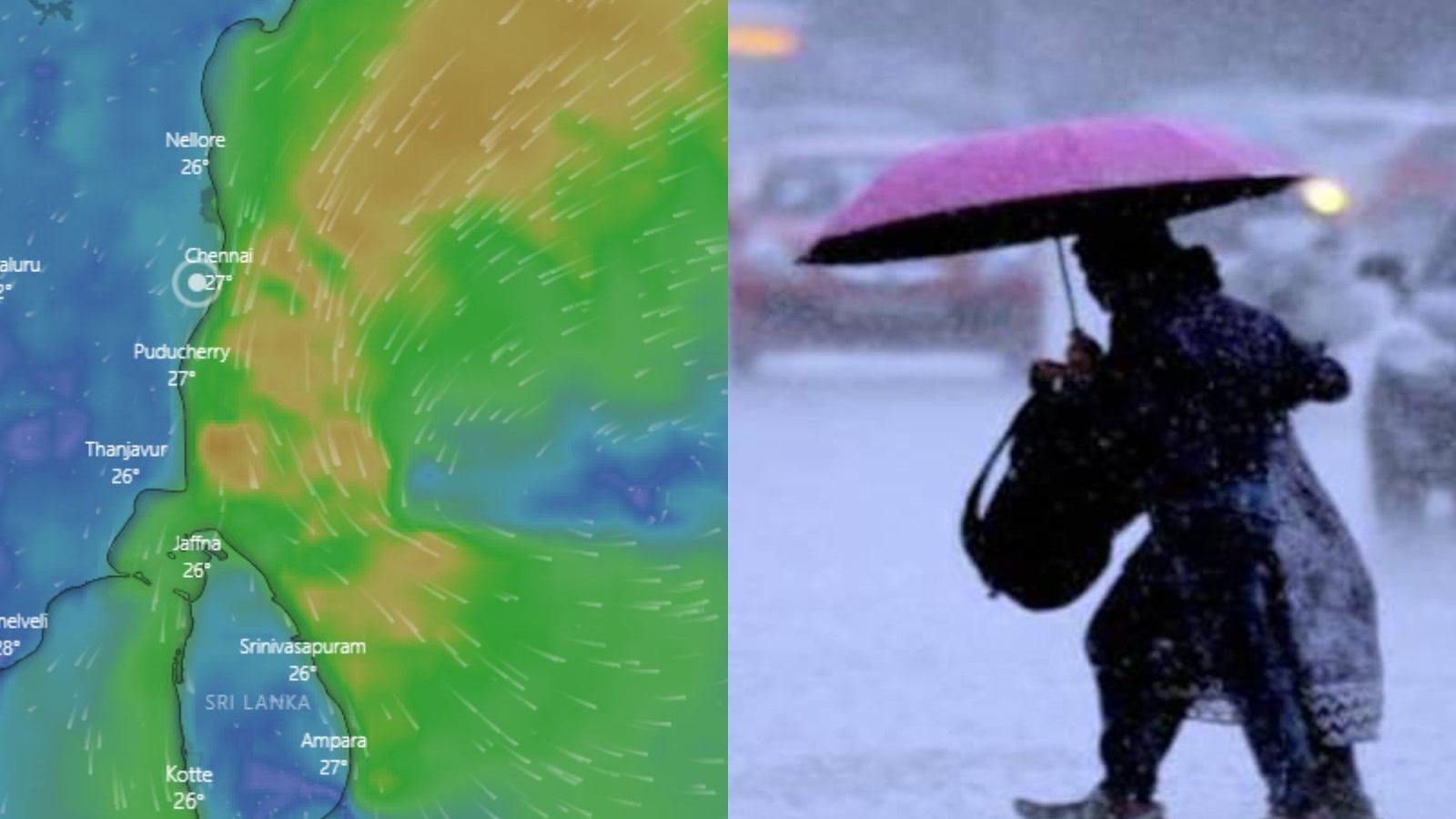 தமிழகத்தில் அடுத்தடுத்து 2 நாட்கள் மிக கனமழை : எந்தெந்த மாவட்டங்களுக்கு தெரியுமா?