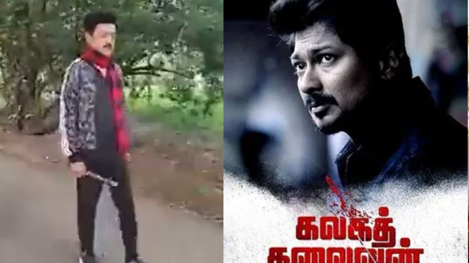 வாக்கிங் டைமில் ரிவியூ.. 'படம் எப்படி இருக்கு?’.. ’கலகத் தலைவன்’ குறித்து கேட்டறிந்த கழகத் தலைவர்.!