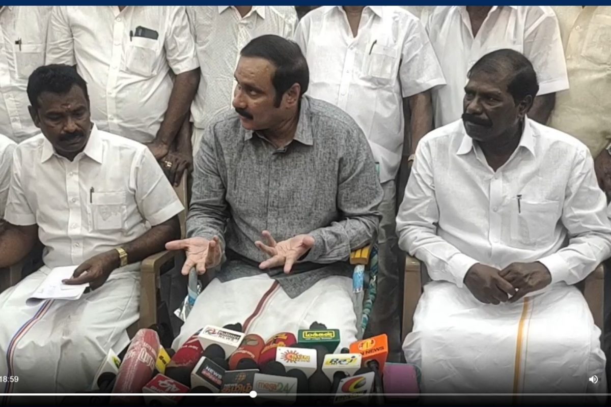 அதிமுக கூட்டணியில் நாங்கள் இல்லை... 2026ல் பாமக தலைமையில் ஆட்சி