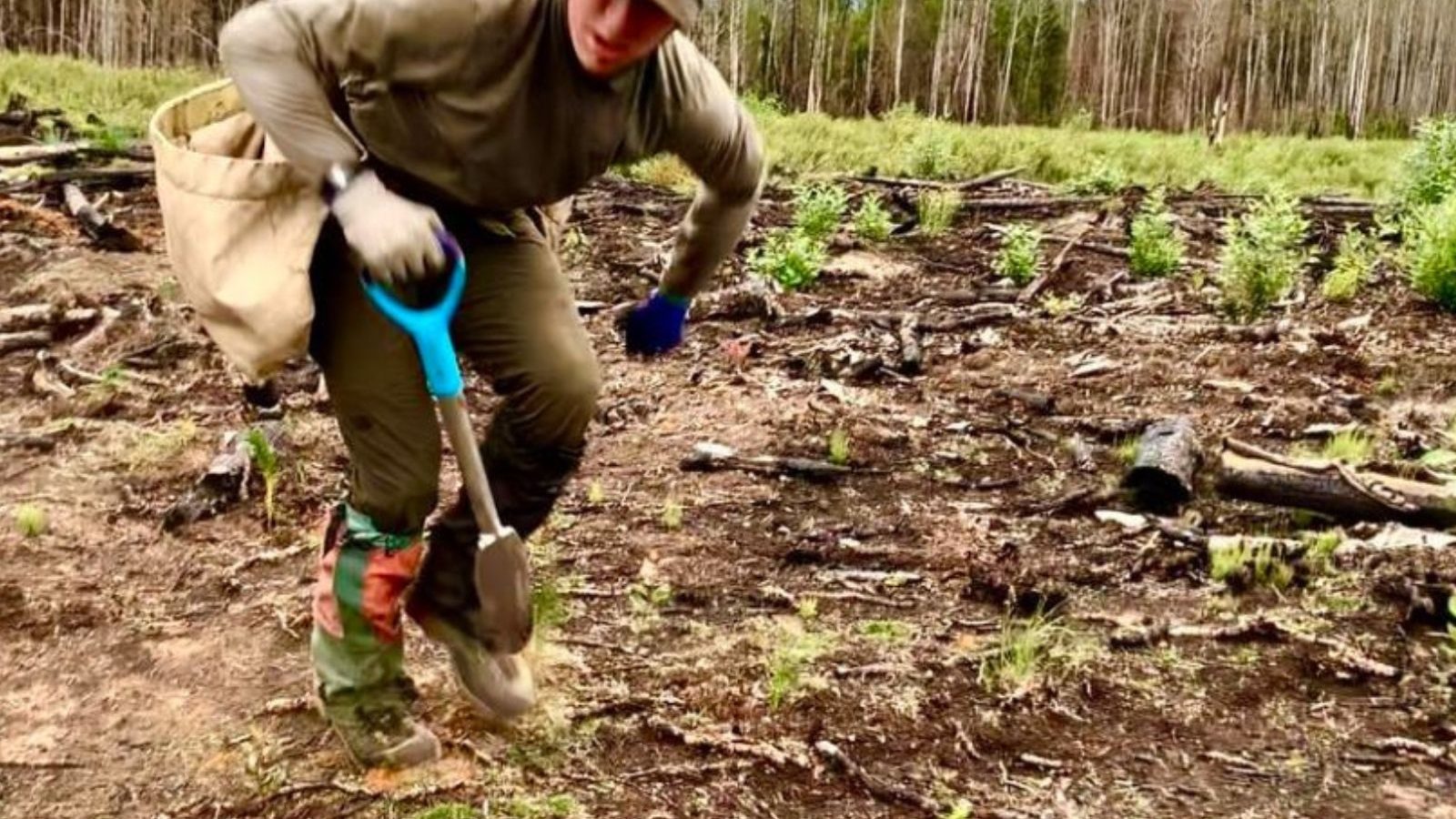 ஒரு நிமிடத்திற்கு 16 மரக்கன்றுகள்.. சரசரவென மரம் நட்டு சாதனைப் படைத்த இளைஞர்!